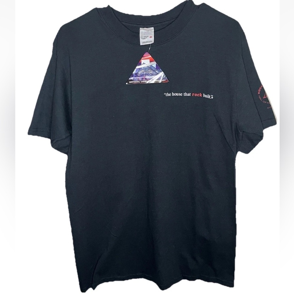 Rock & Roll Hall Of Fame The House That Rock Built Men’s Tshirt Size M NWT